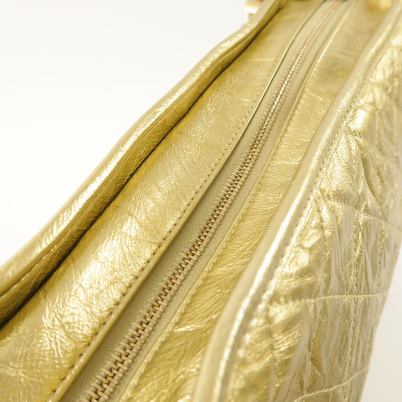 CHANEL 牛皮皮革Gabrielle Large鏈帶肩背袋-17