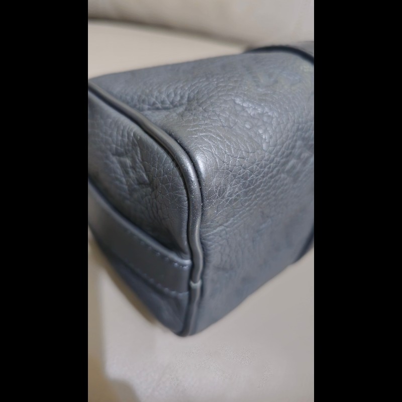 Louis Vuiton keepall25 （M20900） 波士頓包全皮壓紋款（男女可用）-30