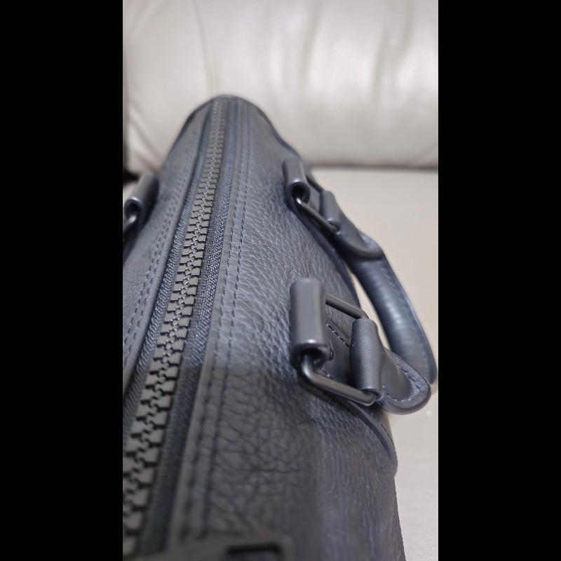 Louis Vuiton keepall25 （M20900） 波士頓包全皮壓紋款（男女可用）-33