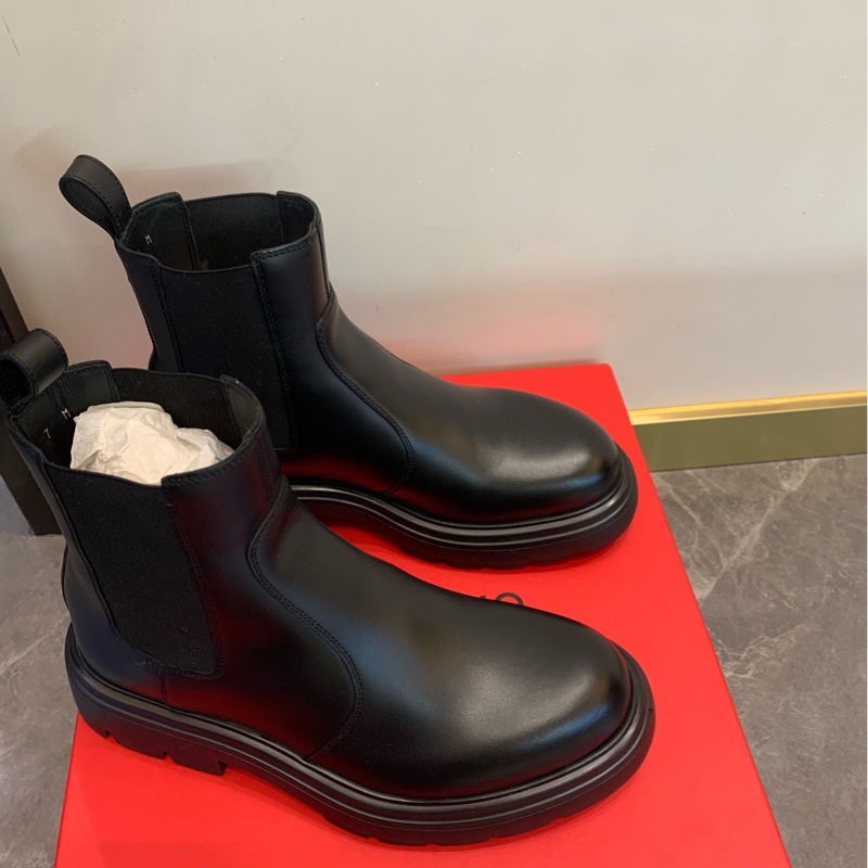 99.9新 拉格慕/Salvatore Ferragamo 短靴 尺碼37.5附件:盒-2