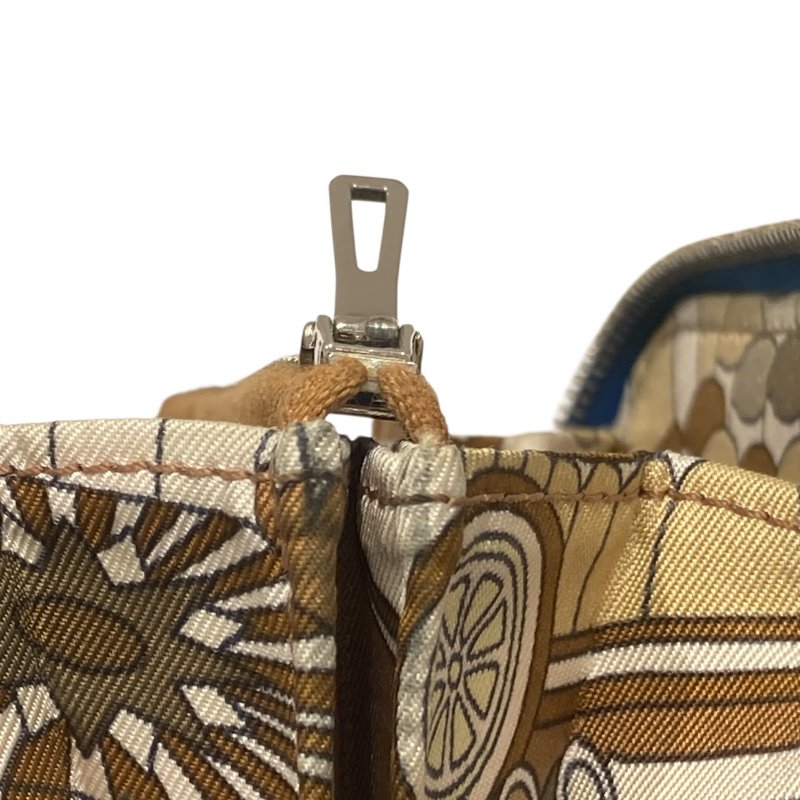 HERMES 愛馬仕 SILK IN COMPACT 絲巾短夾 藍色 多色 圖騰 Z刻印-9