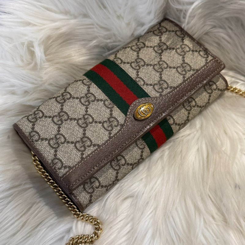 全新 Gucci Ophidia 鍊包-1