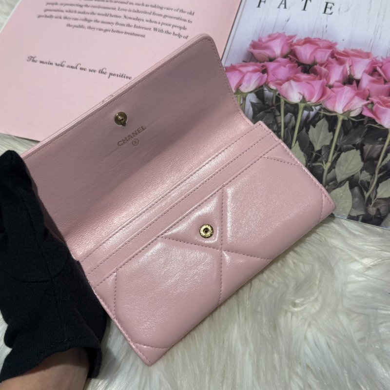 香奈兒 19系列粉色中夾-1