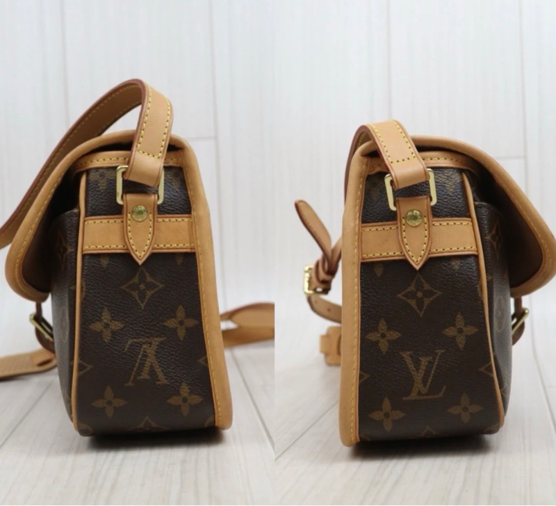 「JL精品代購」9新 LV 法棍Baguette郵差包-3