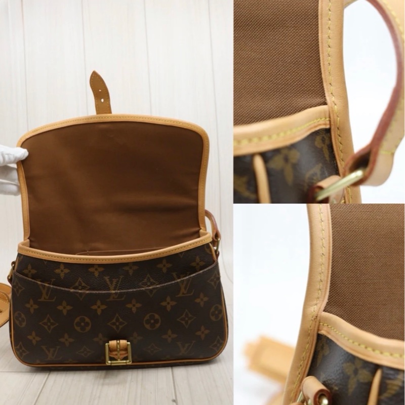 「JL精品代購」9新 LV 法棍Baguette郵差包-7