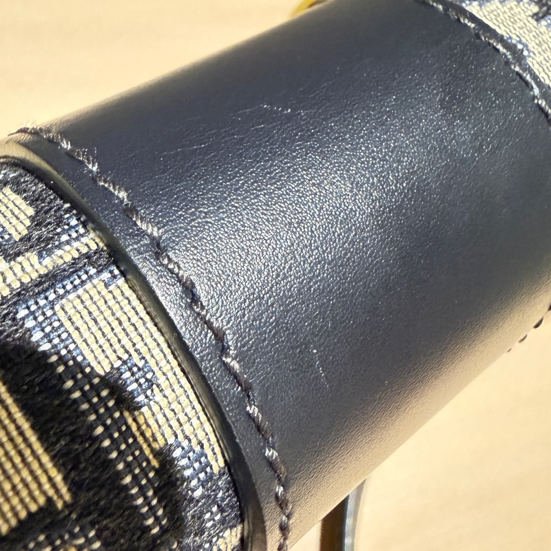 Dior 30 Montaigne Oblique 老花帆布包|藍色|肩背|9成新-6