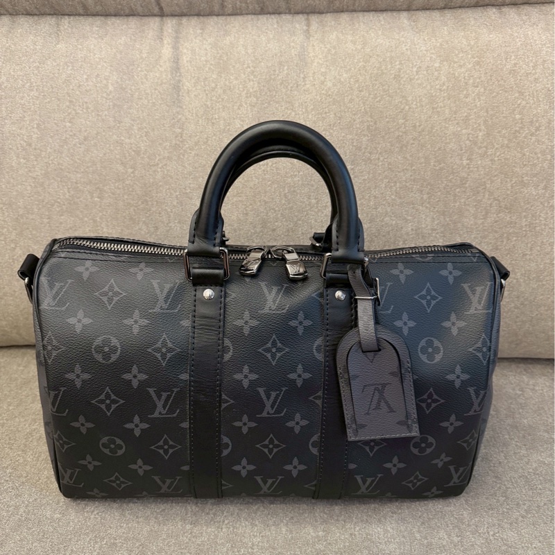 LV KEEPALL35黑老花-0