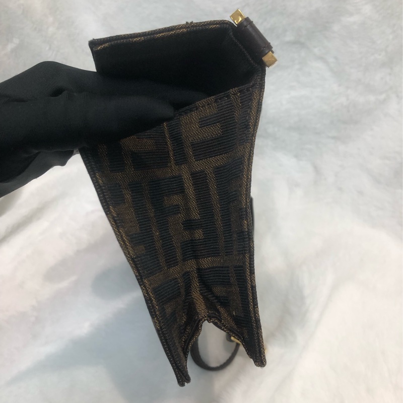 FENDI 中古老花 長形 Hobo XC326-3