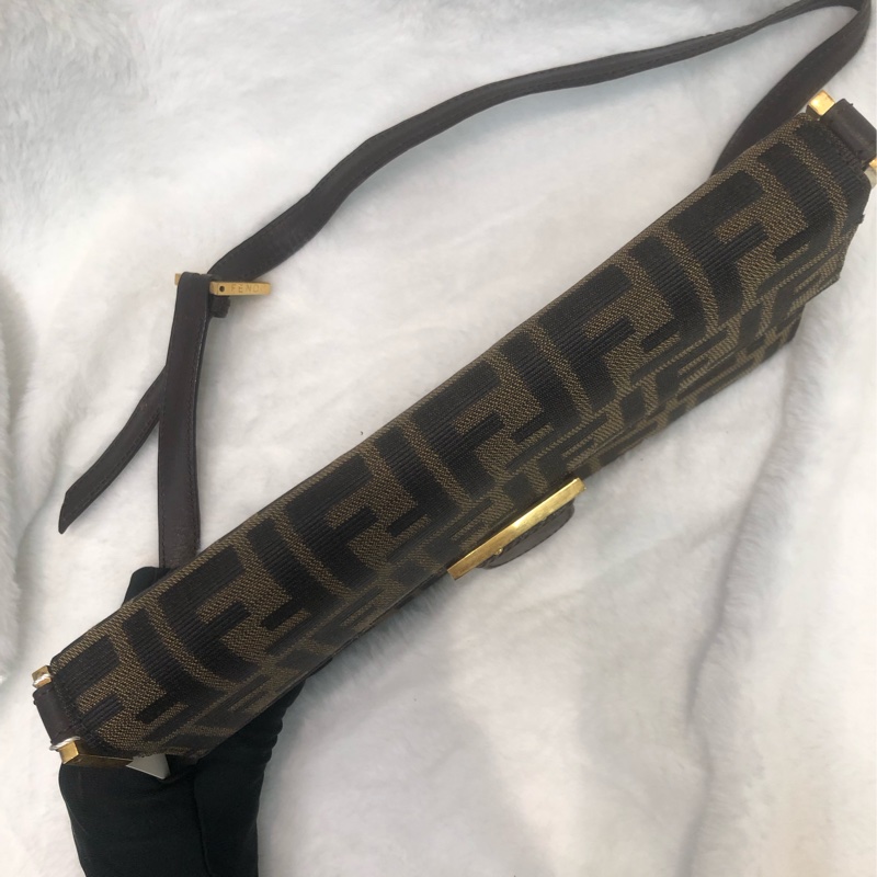 FENDI 中古老花 長形 Hobo XC326-6