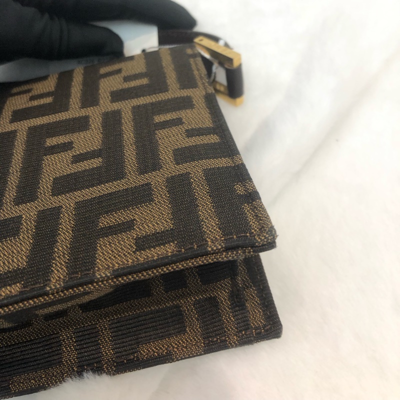 FENDI 中古老花 長形 Hobo XC326-9