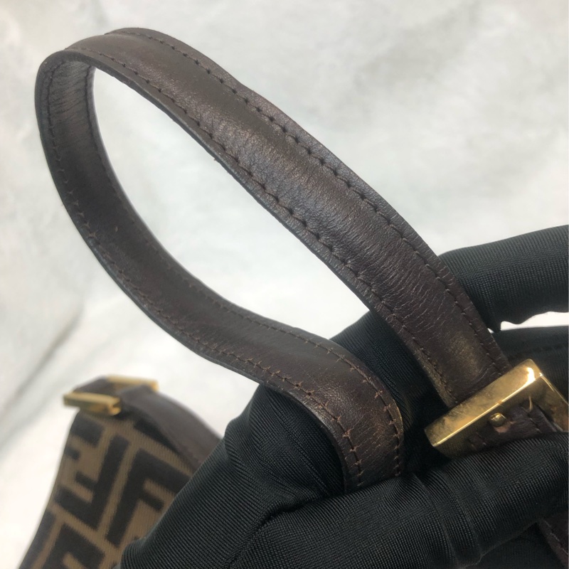 FENDI 中古老花 長形 Hobo XC326-12