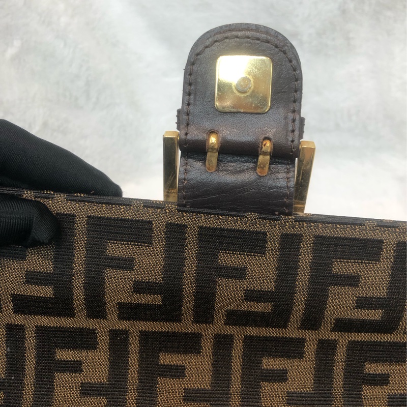 FENDI 中古老花 長形 Hobo XC326-17