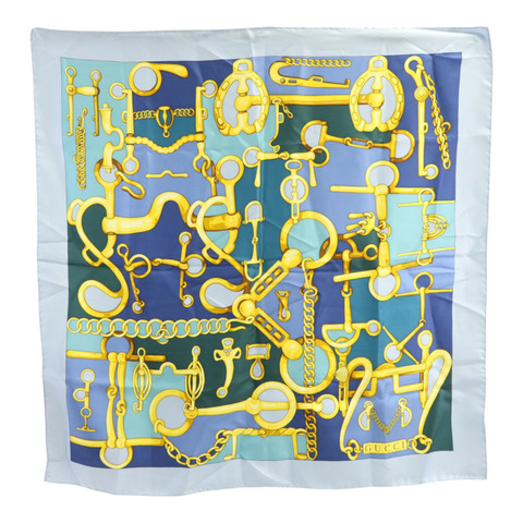 GUCCI 絲質Scarf 65x65絲巾