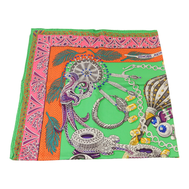 HERMES 絲質Scarf 90X90絲巾-2