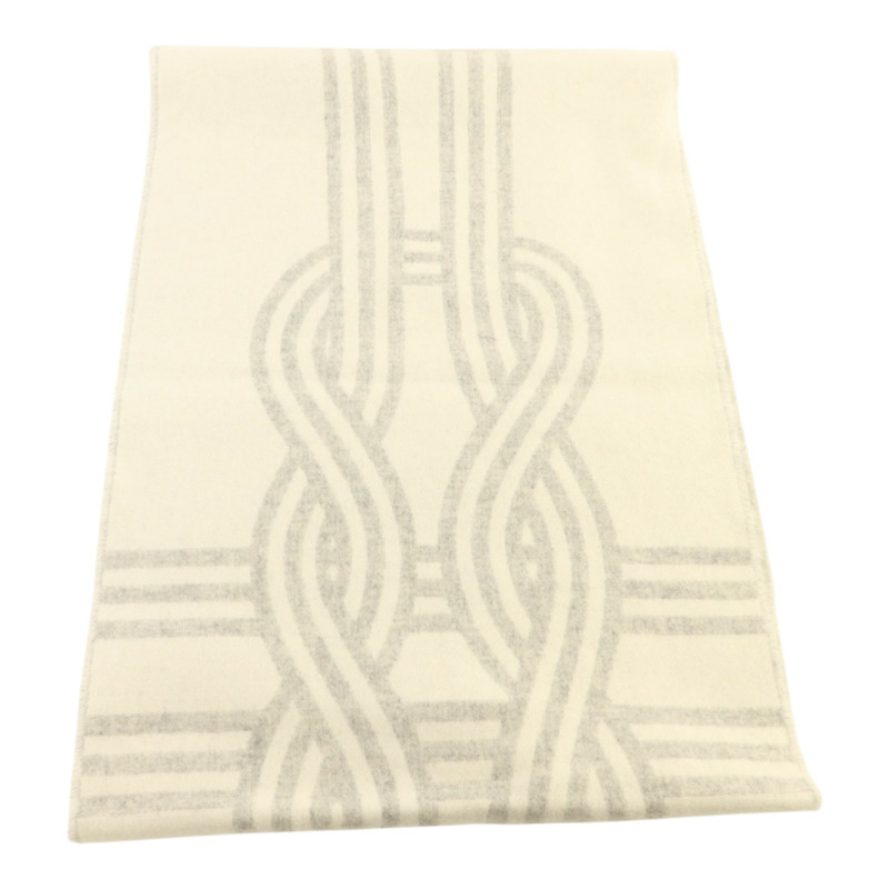 HERMES 羊絨Petite Casaque Noeuds Marins 30x160cm圍巾-1