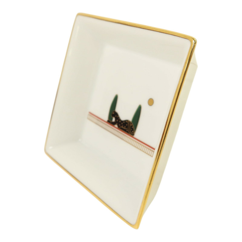 CARTIER 陶瓷碗Panthere de Cartier Dish陶盘子-5