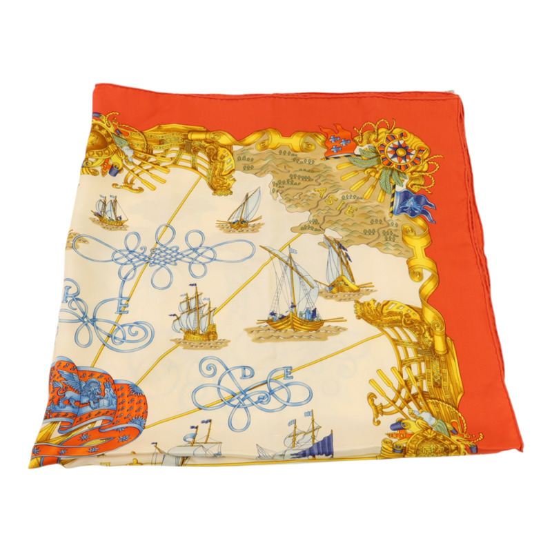 HERMES 絲質Voiles De Lumiere絲巾-2