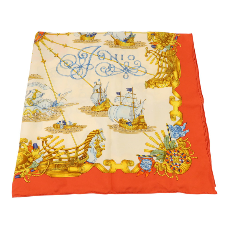 HERMES 絲質Voiles De Lumiere絲巾-3