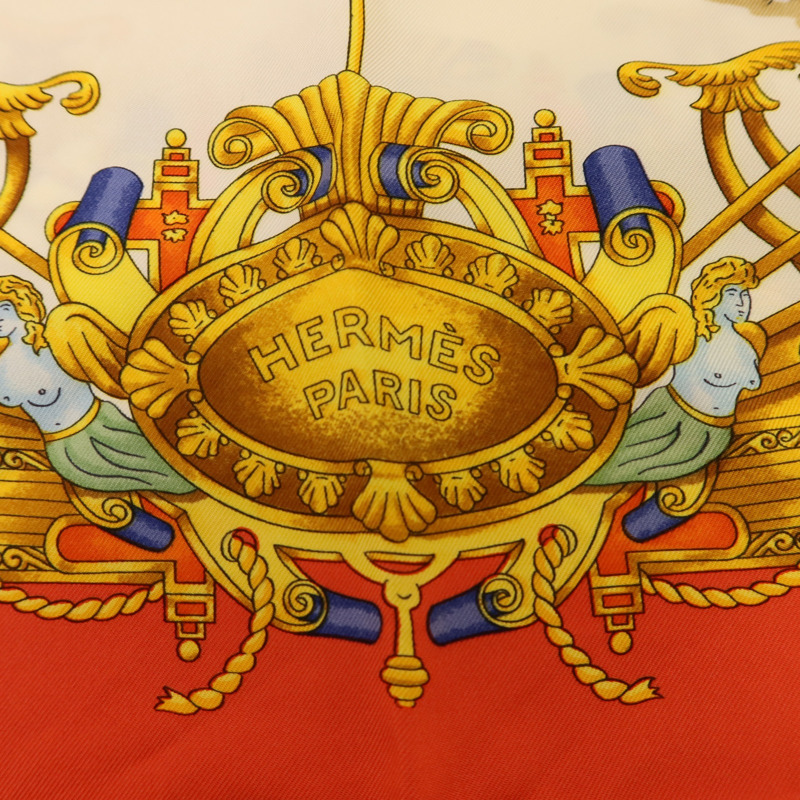 HERMES 絲質Voiles De Lumiere絲巾-6