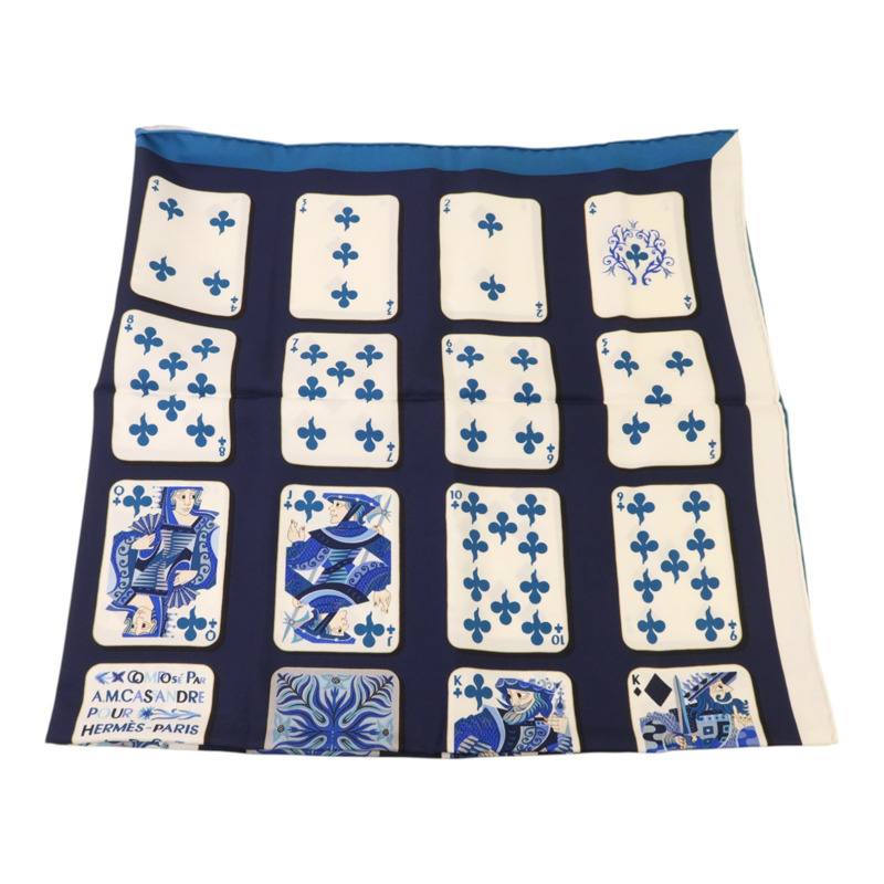 HERMES 絲質Scarf 90x90絲巾-4