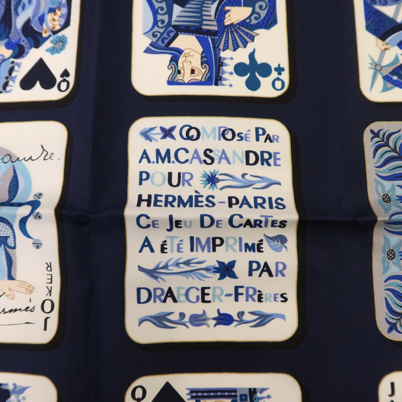 HERMES 絲質Scarf 90x90絲巾-5