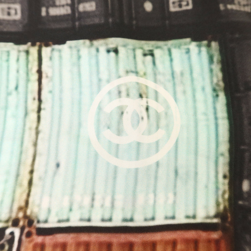 CHANEL 絲質Scarf 86x86絲巾-5