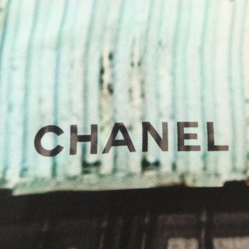 CHANEL 絲質Scarf 86x86絲巾-6