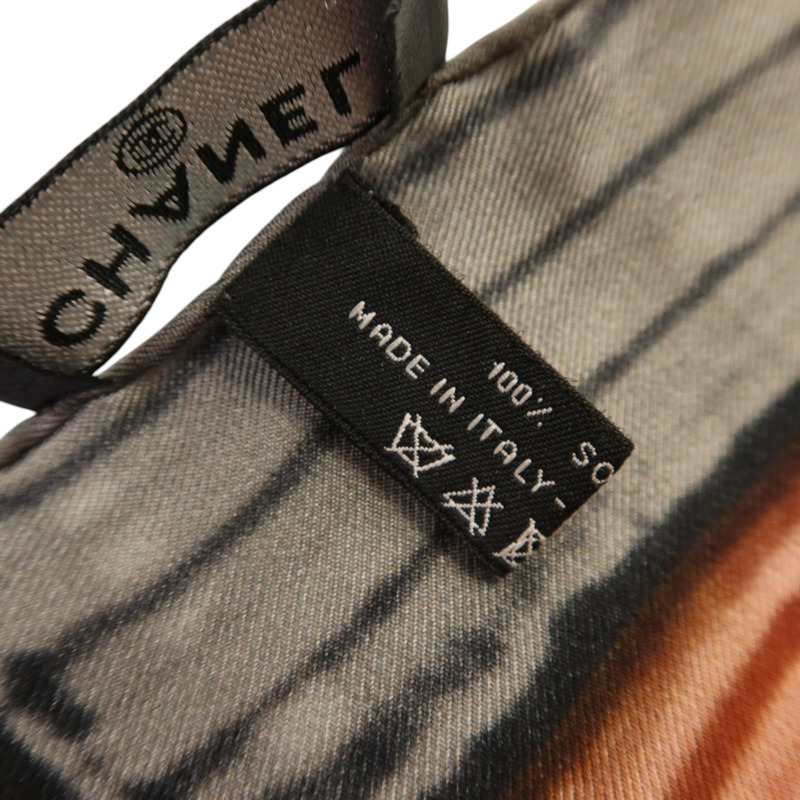 CHANEL 絲質Scarf 86x86絲巾-8