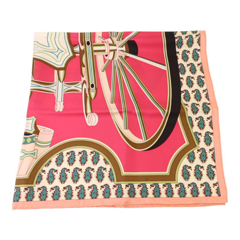 HERMES 絲質Scarf 90x90絲巾-1