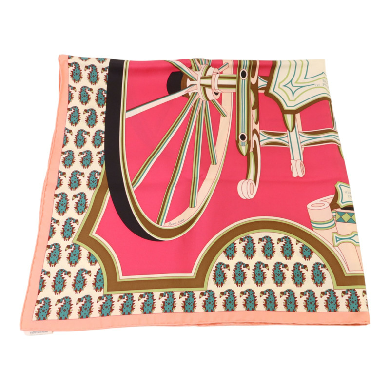 HERMES 絲質Scarf 90x90絲巾-2