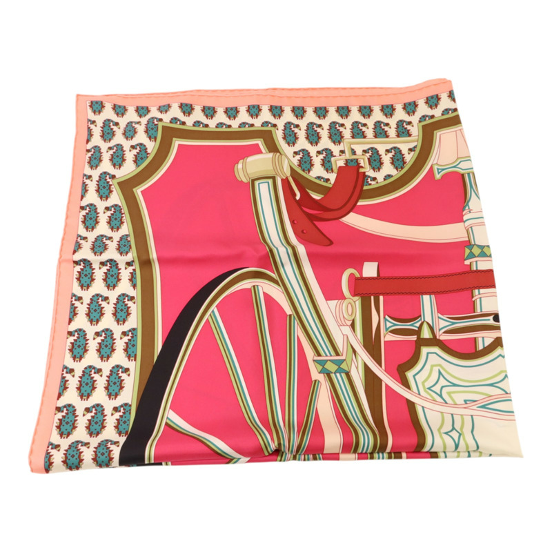 HERMES 絲質Scarf 90x90絲巾-3