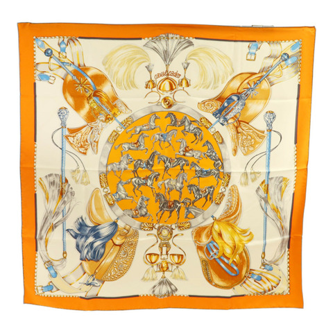 HERMES 絲質Scarf 90X90絲巾