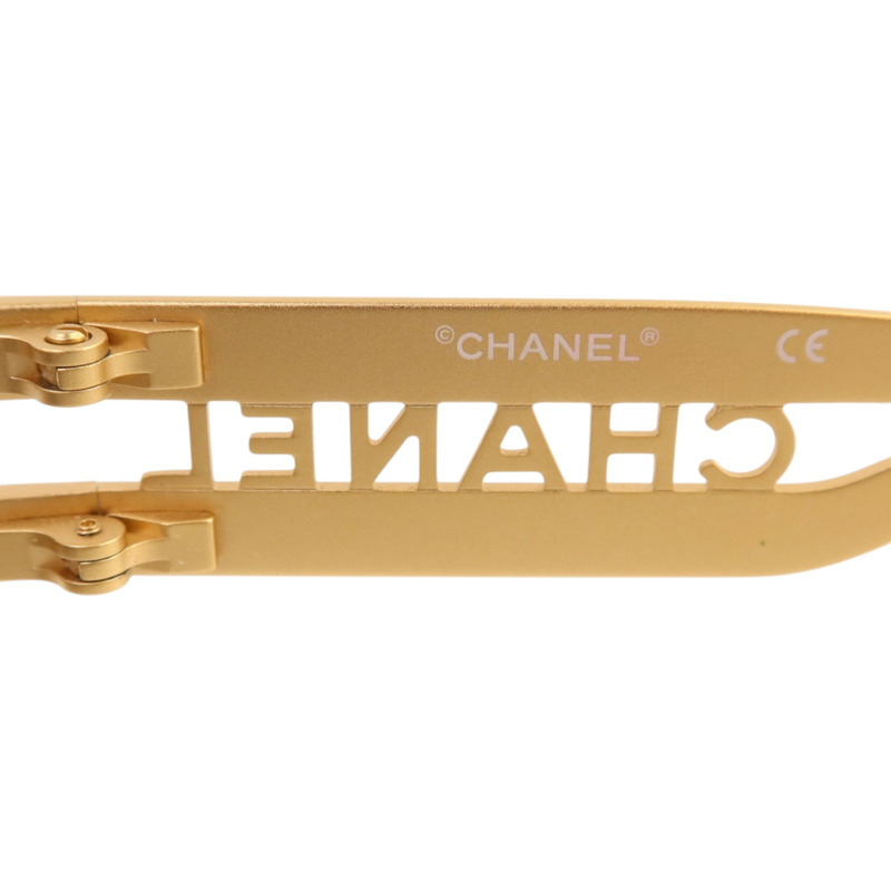 CHANEL 金屬/PVC Sunglasses太陽眼鏡-6