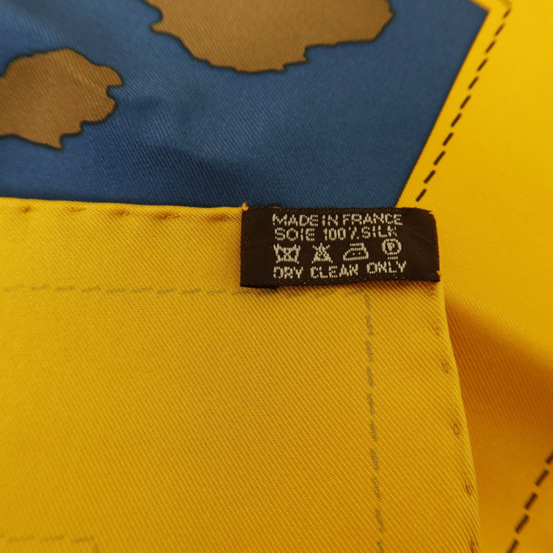 HERMES 絲質Scarf 90x90Scarf絲巾-7