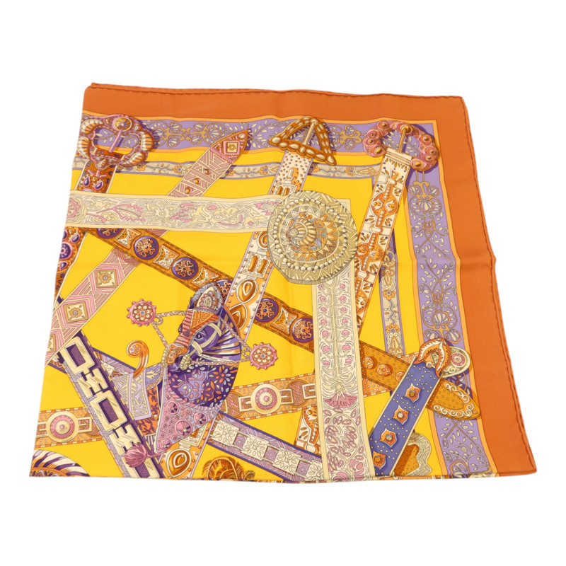 HERMES 絲質Scarf 90x90Scarf絲巾-2