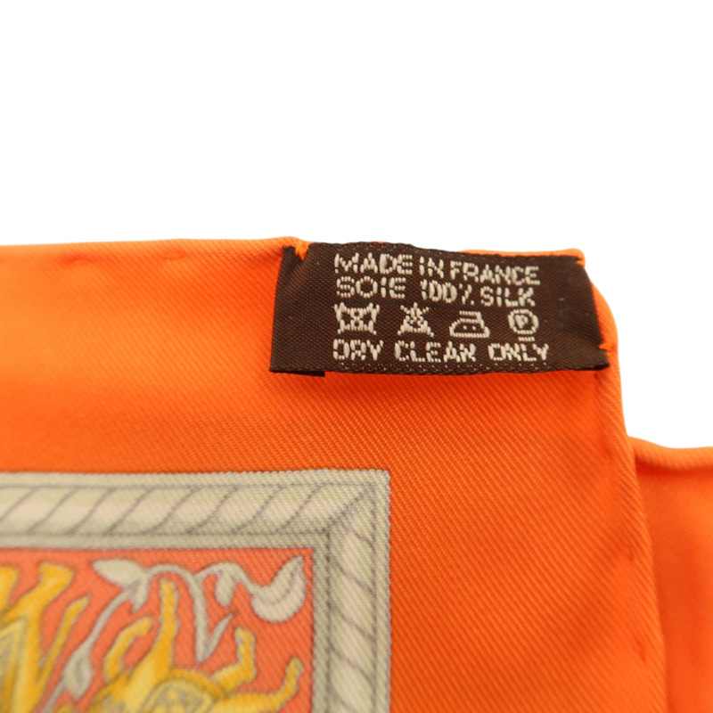 HERMES 絲質Scarf 90x90Scarf絲巾-7