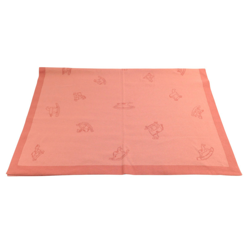 HERMES 棉質Baby Blanket嬰兒毯3個套裝-3