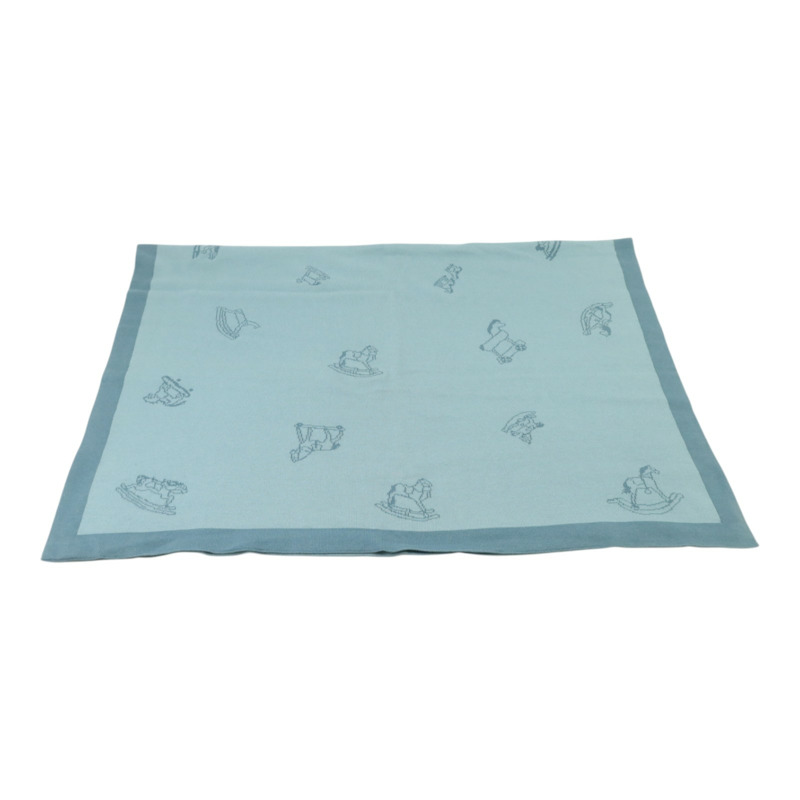 HERMES 棉質Baby Blanket嬰兒毯3個套裝-4