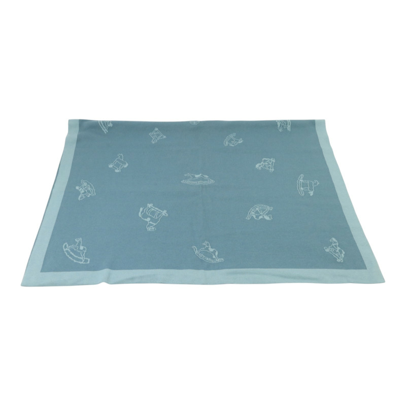 HERMES 棉質Baby Blanket嬰兒毯3個套裝-21