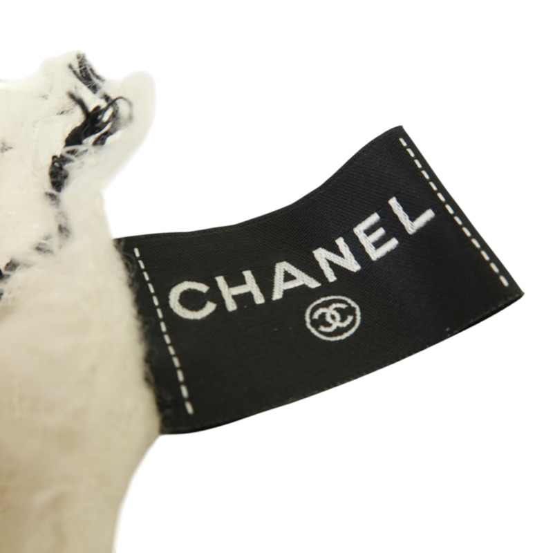 CHANEL 羊毛/棉質Scarf圍巾-7