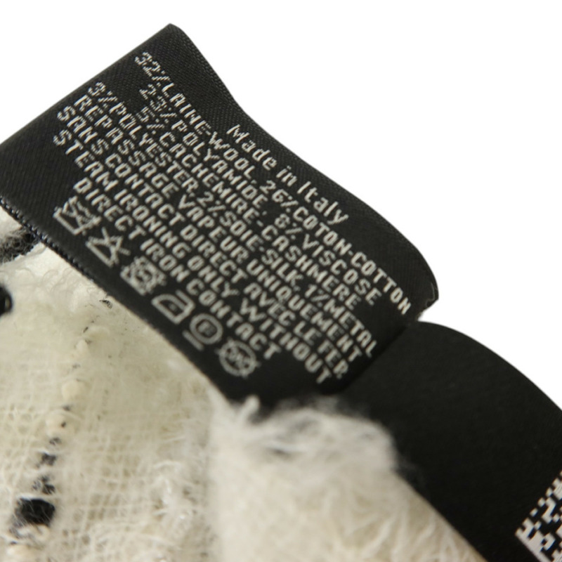 CHANEL 羊毛/棉質Scarf圍巾-8