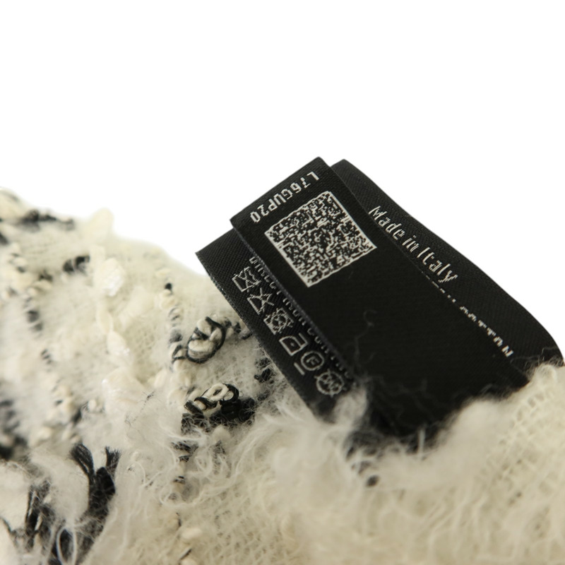 CHANEL 羊毛/棉質Scarf圍巾-9