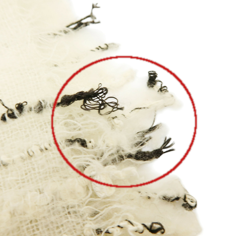 CHANEL 羊毛/棉質Scarf圍巾-10