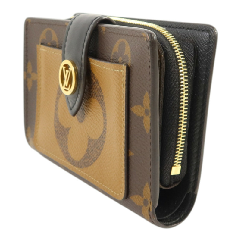 LOUIS VUITTON Monogram Reverse Juliette金扣錢包-2