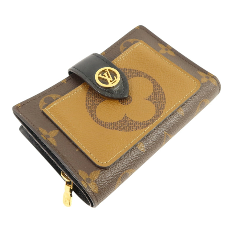 LOUIS VUITTON Monogram Reverse Juliette金扣錢包-3