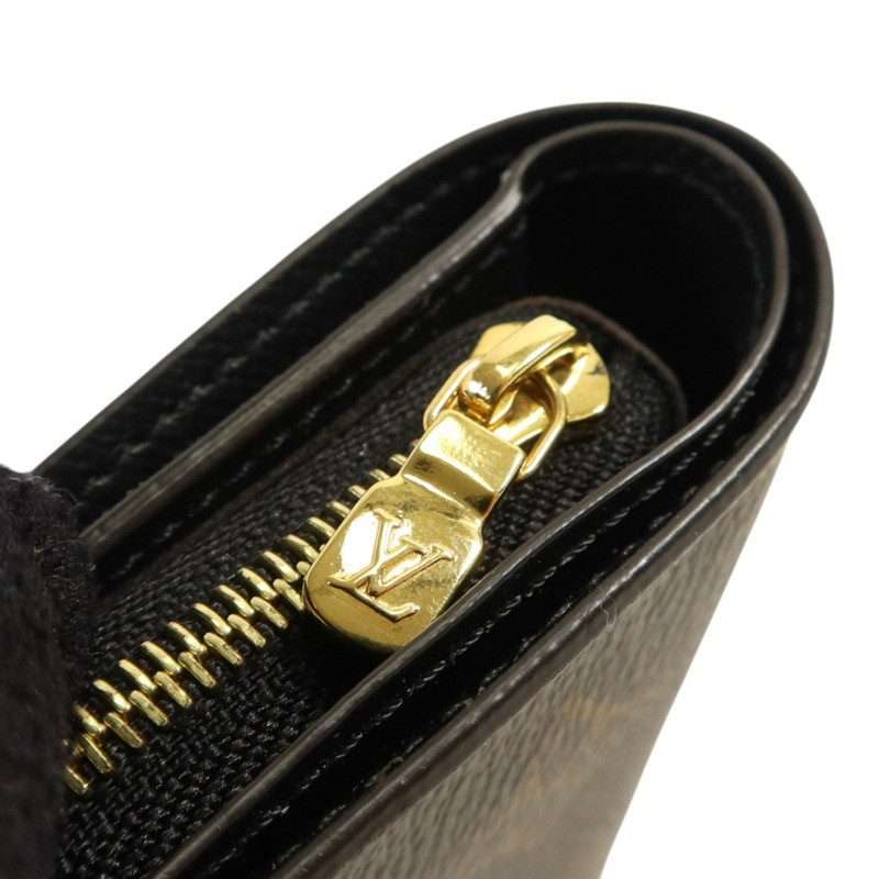 LOUIS VUITTON Monogram Reverse Juliette金扣錢包-8