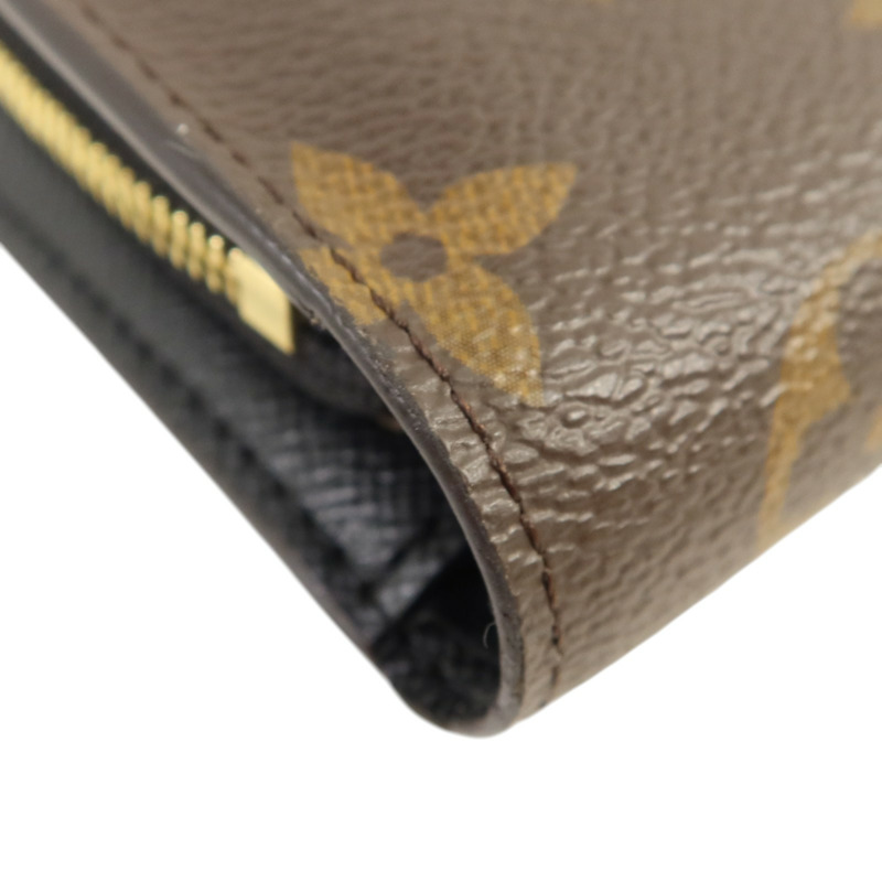 LOUIS VUITTON Monogram Reverse Juliette金扣錢包-12