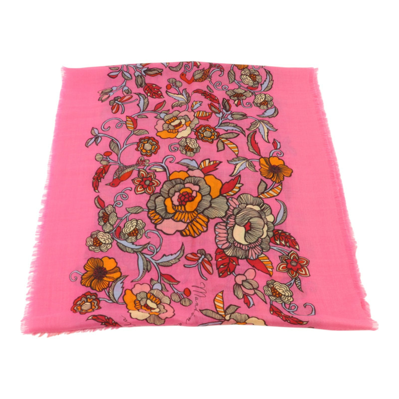 LOEWE 羊絨/絲質/羊毛Scarf圍巾-1