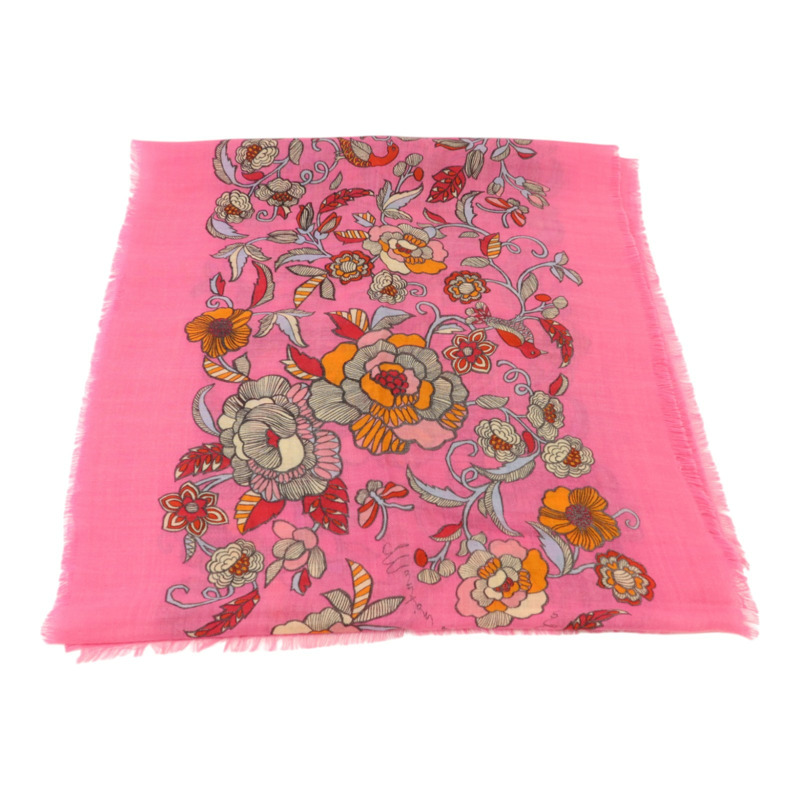 LOEWE 羊絨/絲質/羊毛Scarf圍巾-3