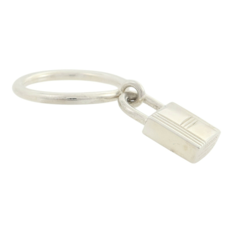 HERMES 925純銀Kelly Cadenas Ring戒指US#5.75/Hermes#52-3